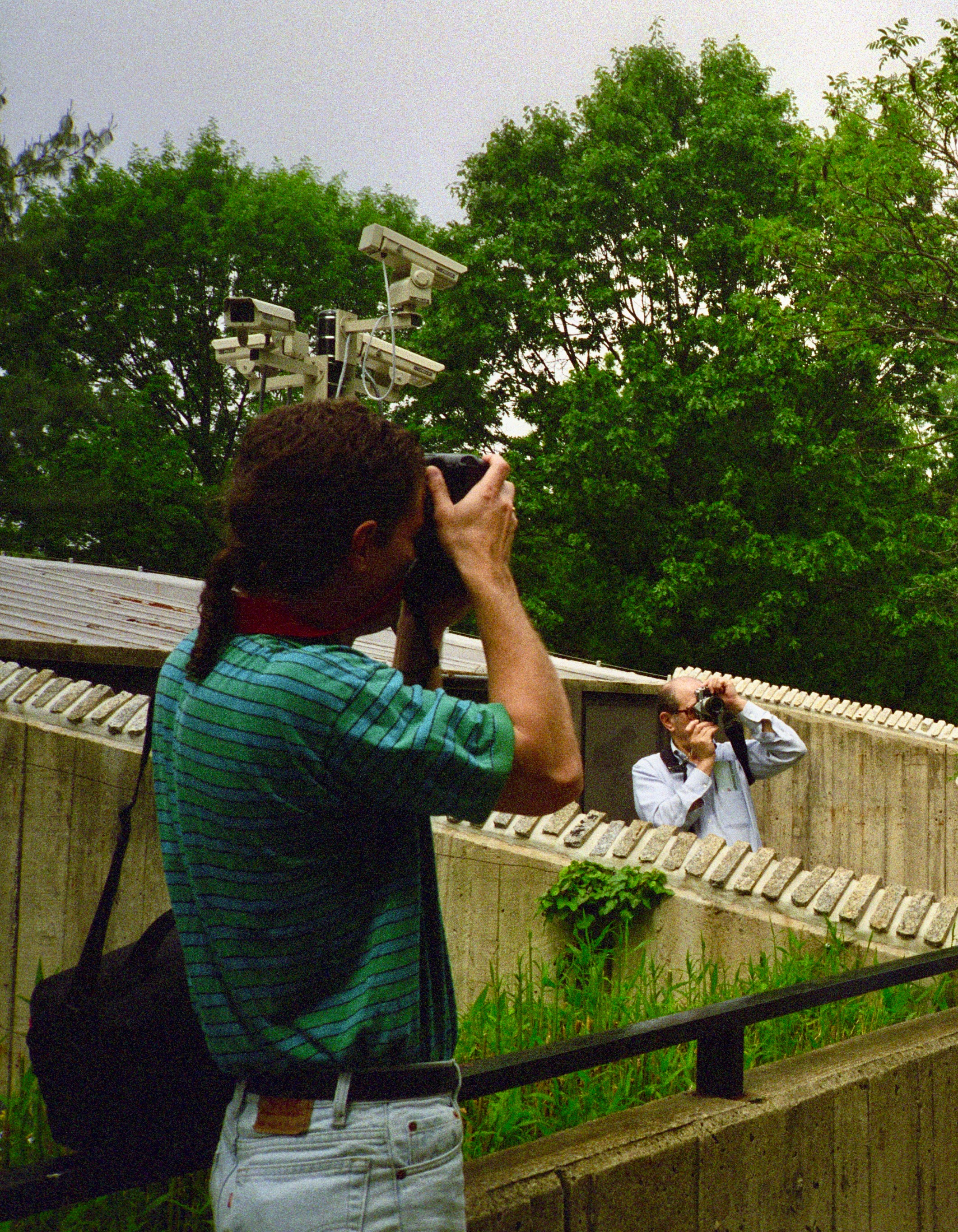 Dad and Uncle Arthur, 1992.